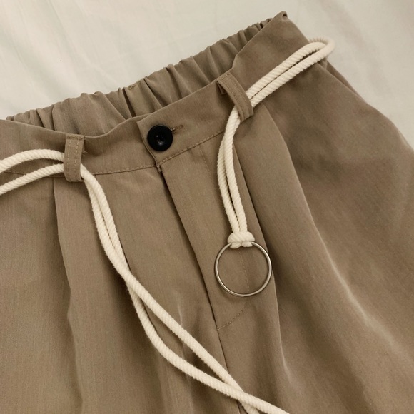 High waisted straight shorts - Picture 3 of 7